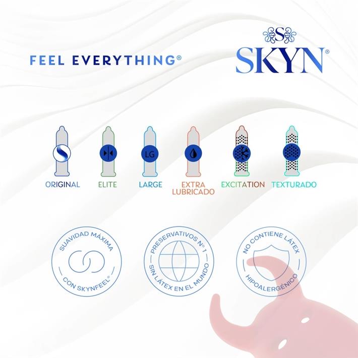 Preservativos Skyn Elite